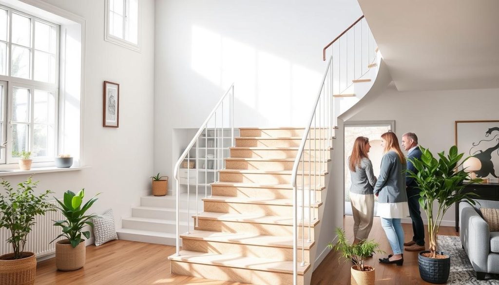 Trapp renovering og verdiøkning