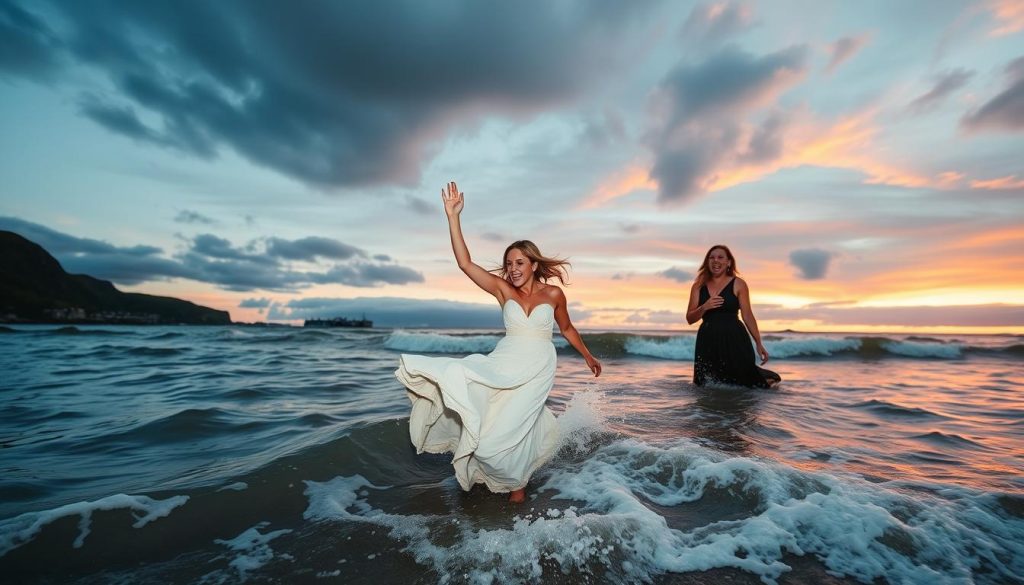 Trash the dress bildeetterbehandling