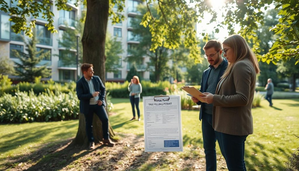 Trefellingstillatelse i byområder