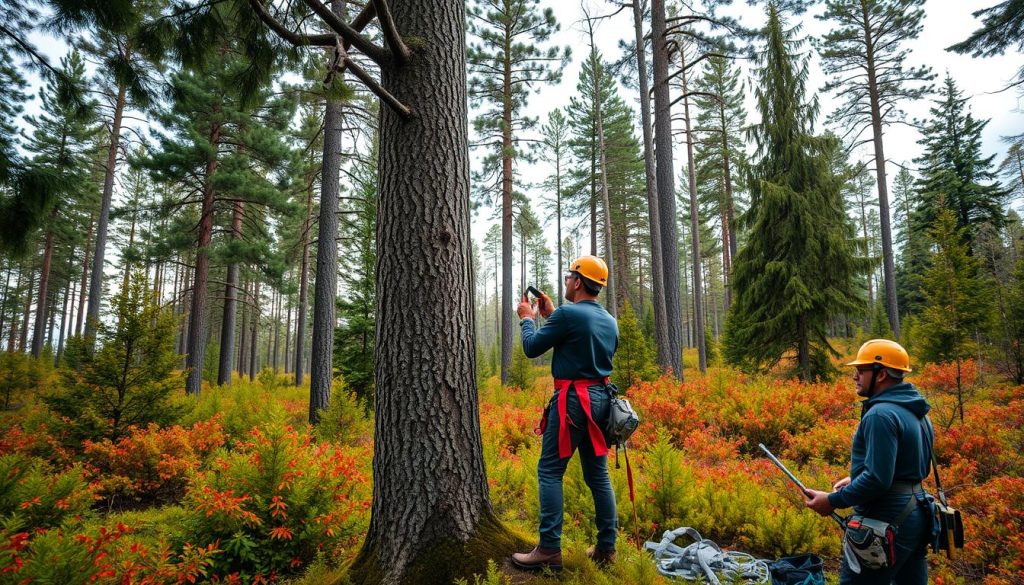 Trefellingstjenester profesjonell arborist