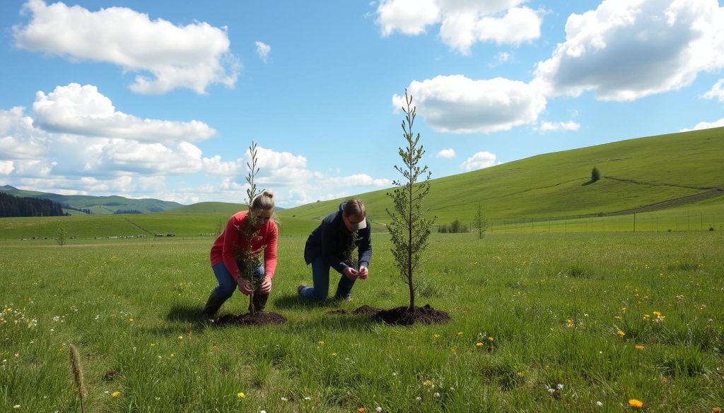 Treplanting teknikk