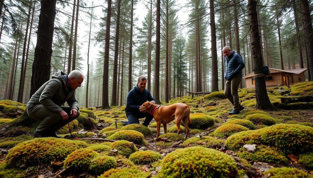 Trøffeljakt deltakere i Norge