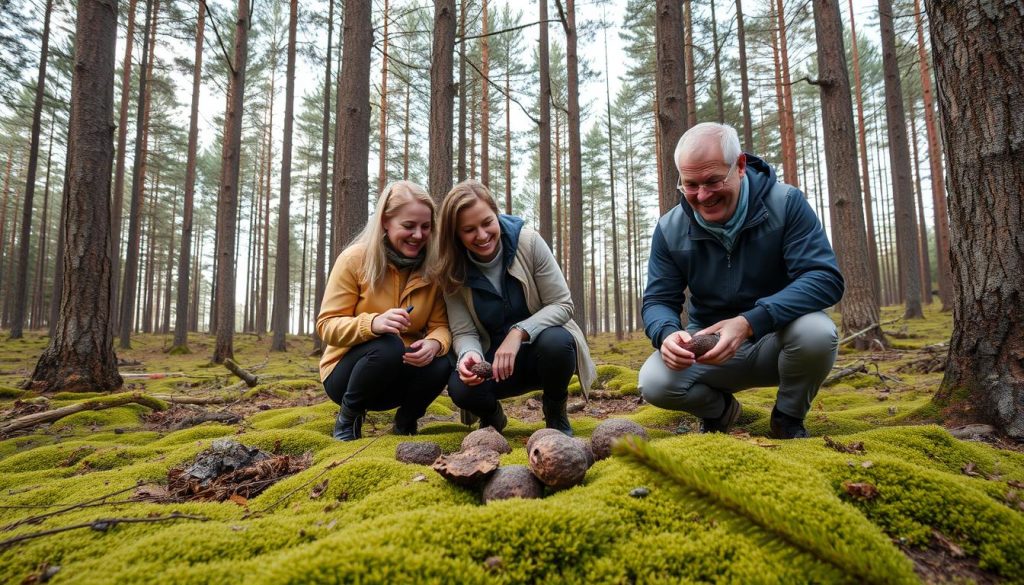 Trøffeljakt gruppeteambuilding