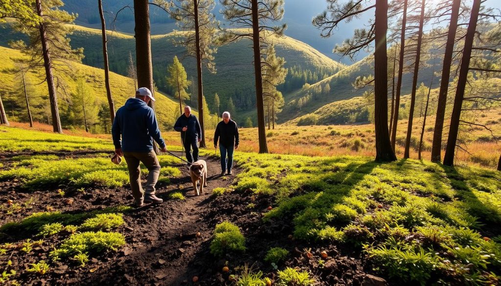 Trøffeljakt i norsk natur