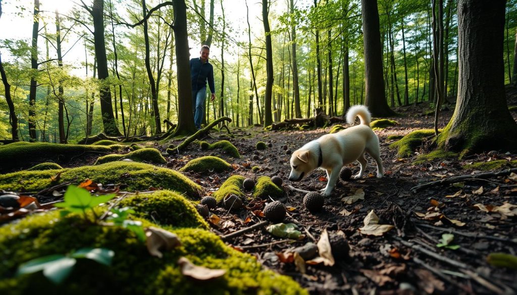 Trøffelsøk med hund