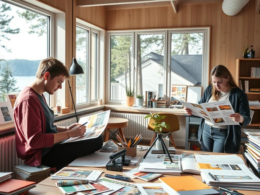 Trykking av brosjyrer og flyveblader