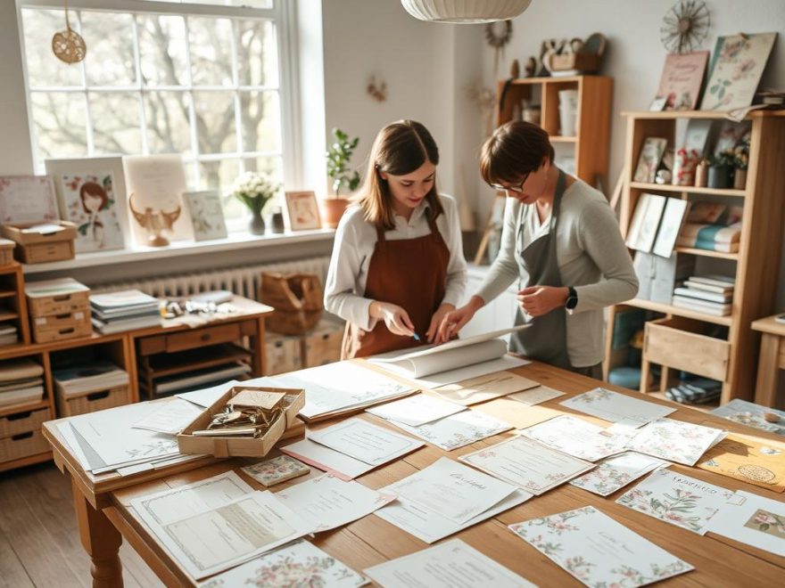 Trykking av invitasjoner og kort