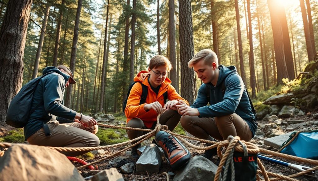 Ungdom Teambuilding Overlevelseskurs