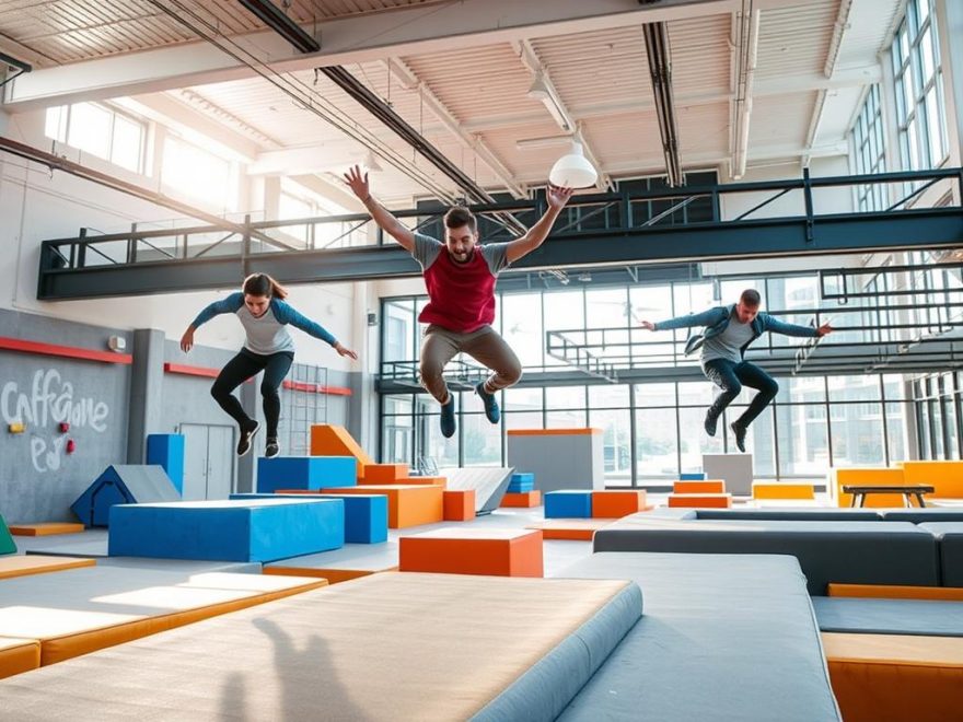 Utleie av parkour-fasiliteter