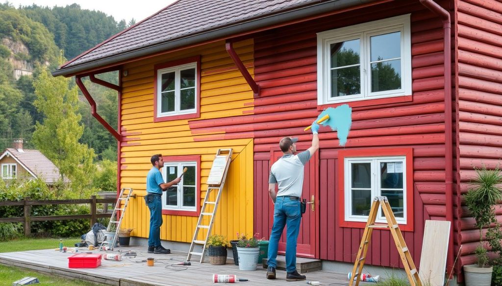 Utvendig maler tjenester