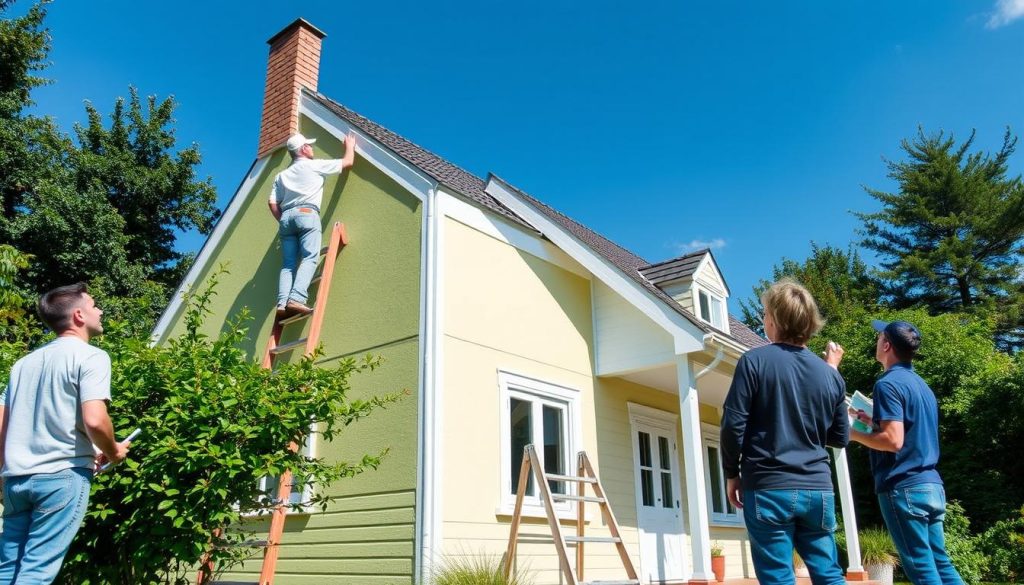 Utvendig maling kostnader