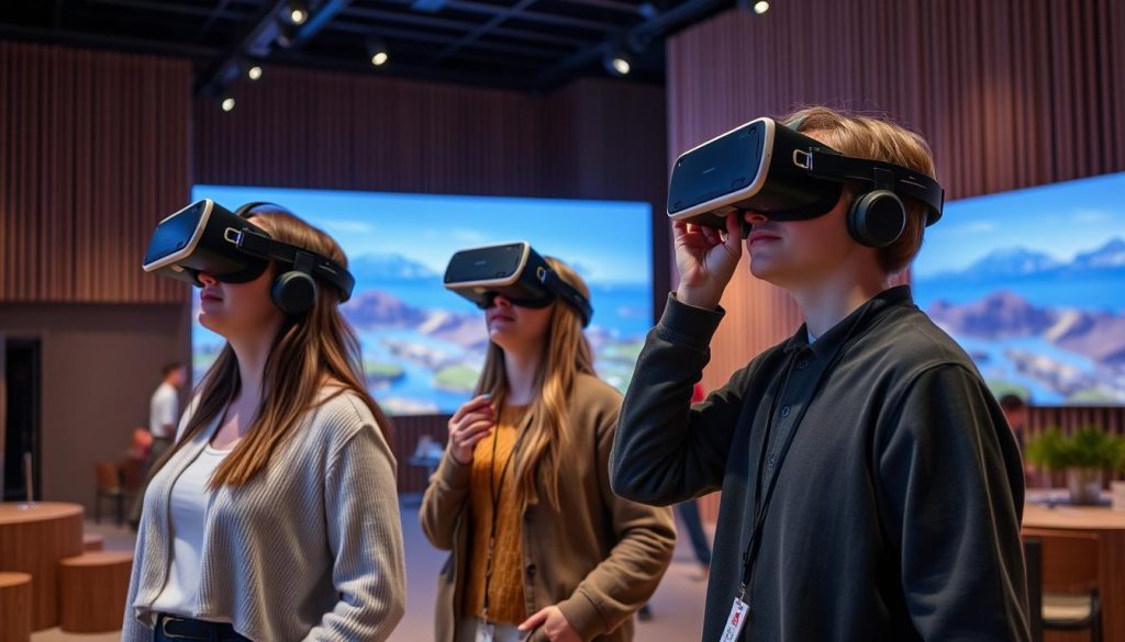 VR opplevelse på arrangement