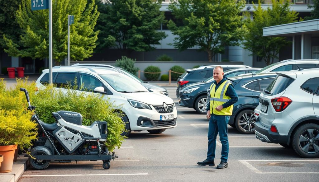 Vaktmester parkering tjenester