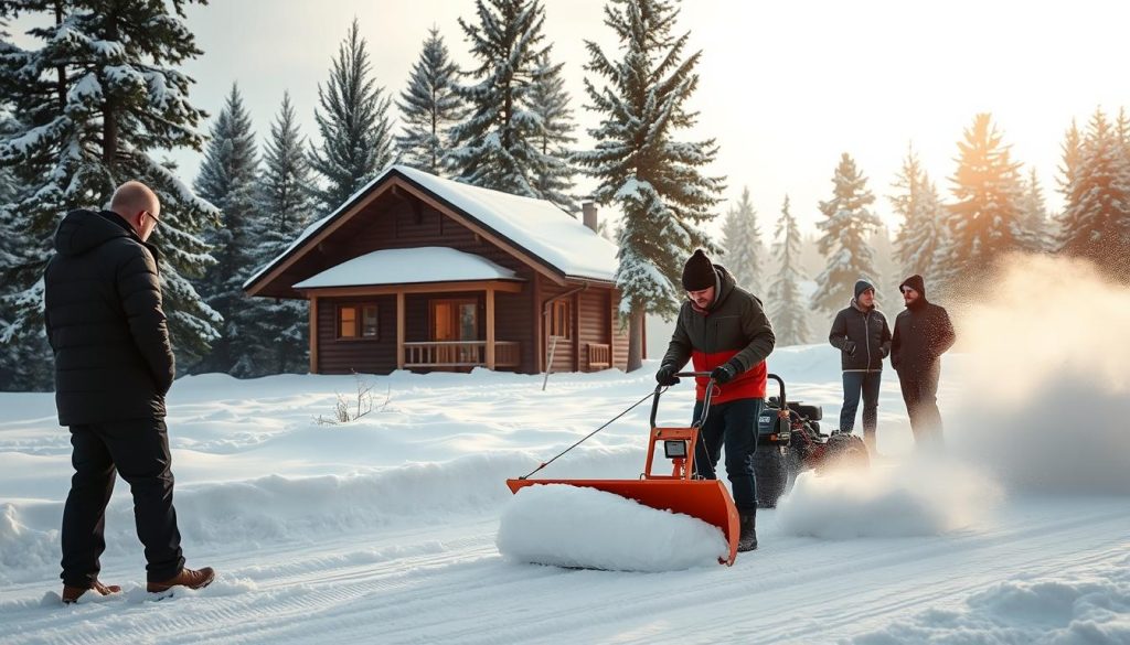 Vaktmesterpriser for snøbrøyting