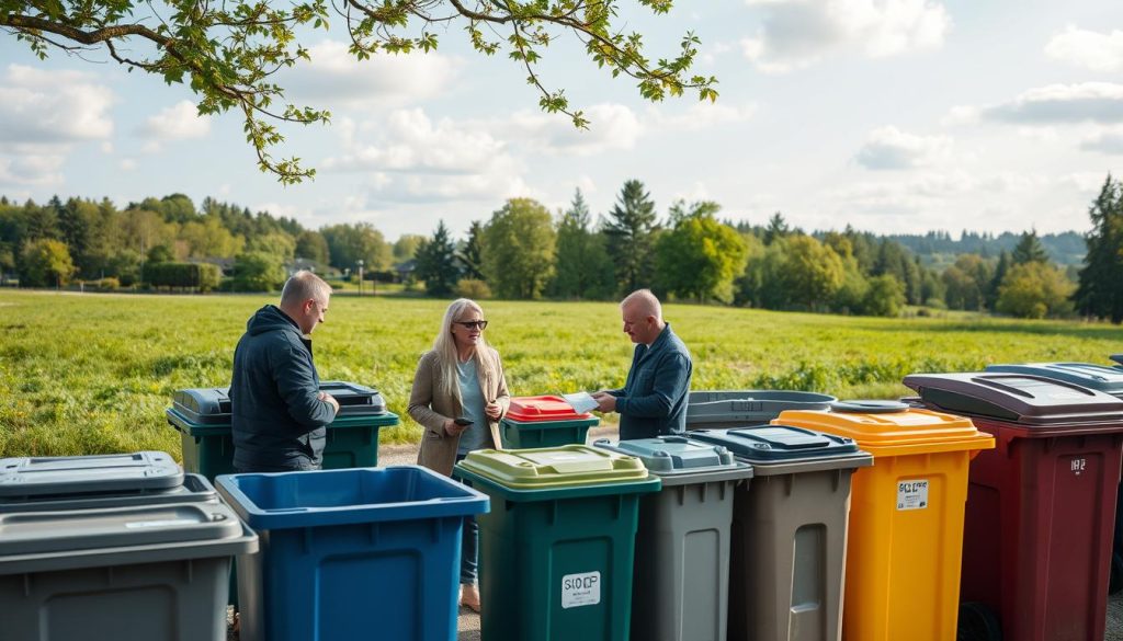 Valg av avfallscontainer leverandør