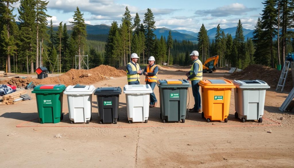 Valg av avfallscontainer leverandør