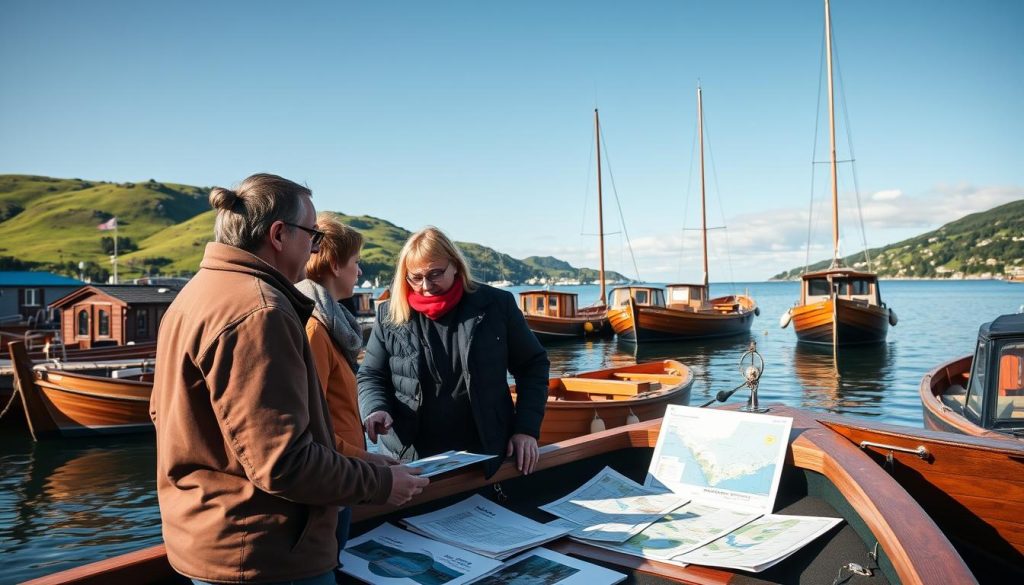 Valg av båtførerprøve leverandør