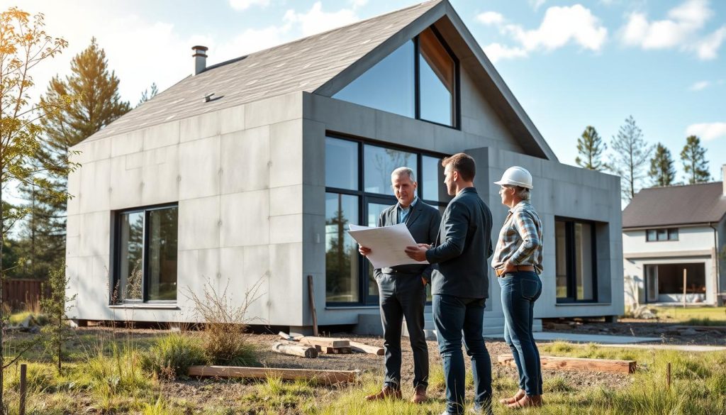 Valg av betong hus leverandør