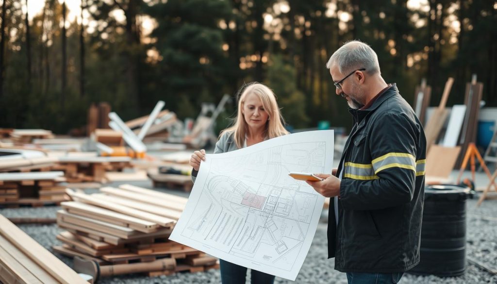 Valg av entreprenør for fundament påbygg