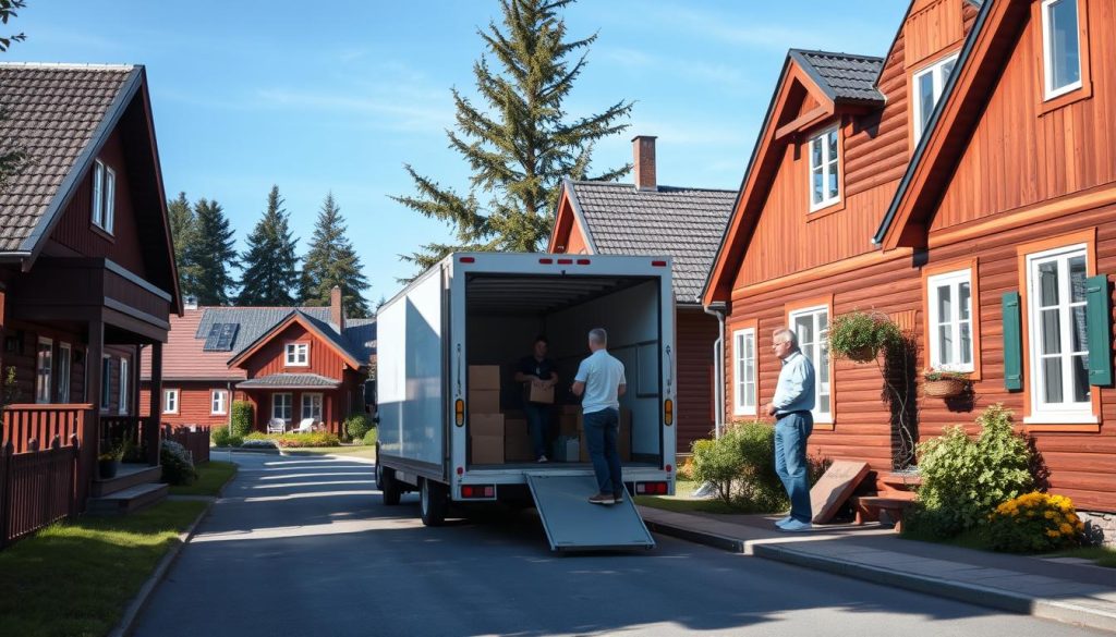 Valg av flyttebyrå i Sortland