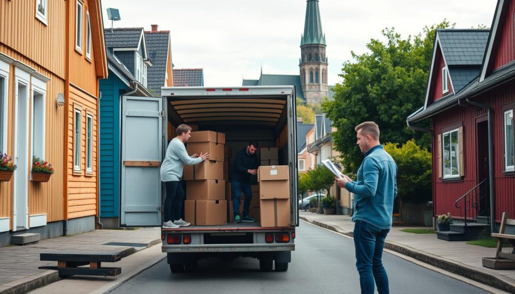 Valg av flyttebyrå i Trondheim