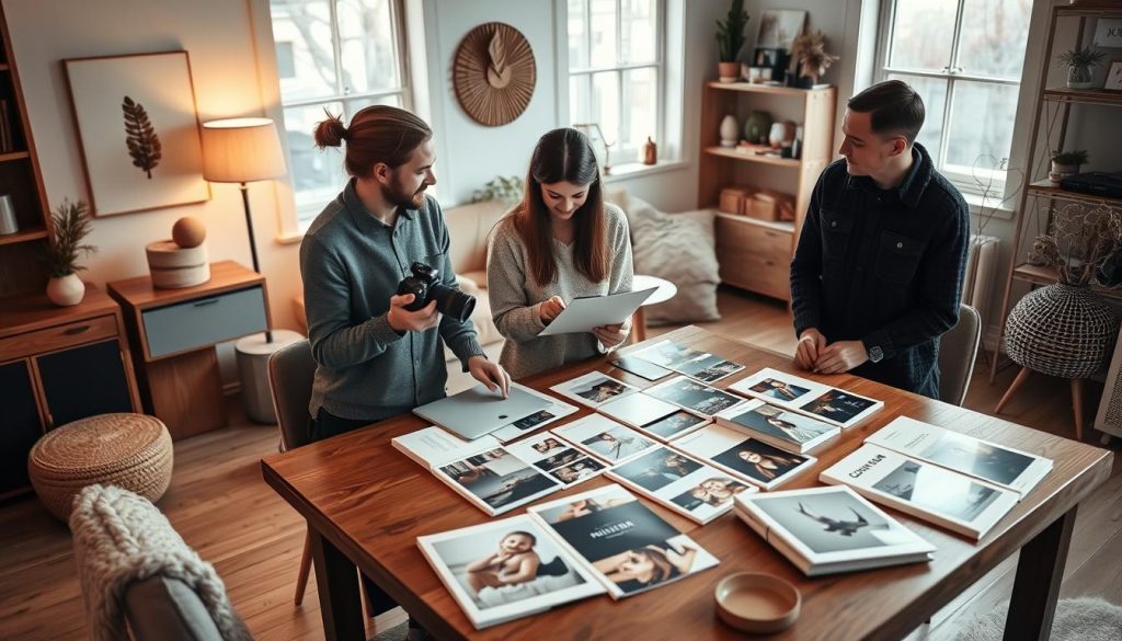 Valg av fotograf profesjonell guide