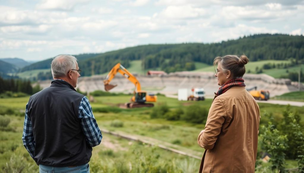 Valg av graving og transport leverandør