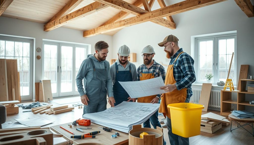 Valg av håndverkere for renovering