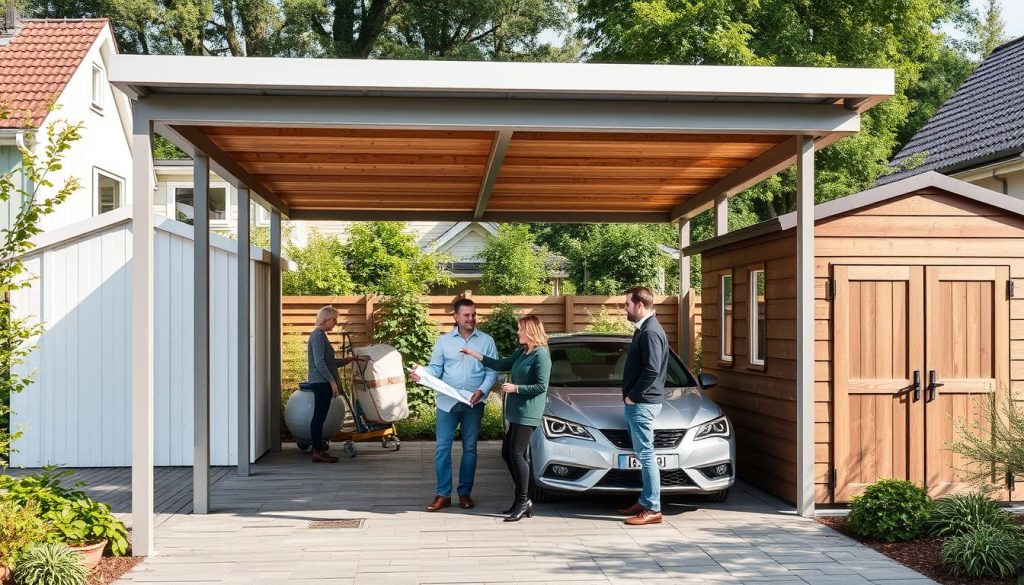 Valg av leverandør for carport og bod