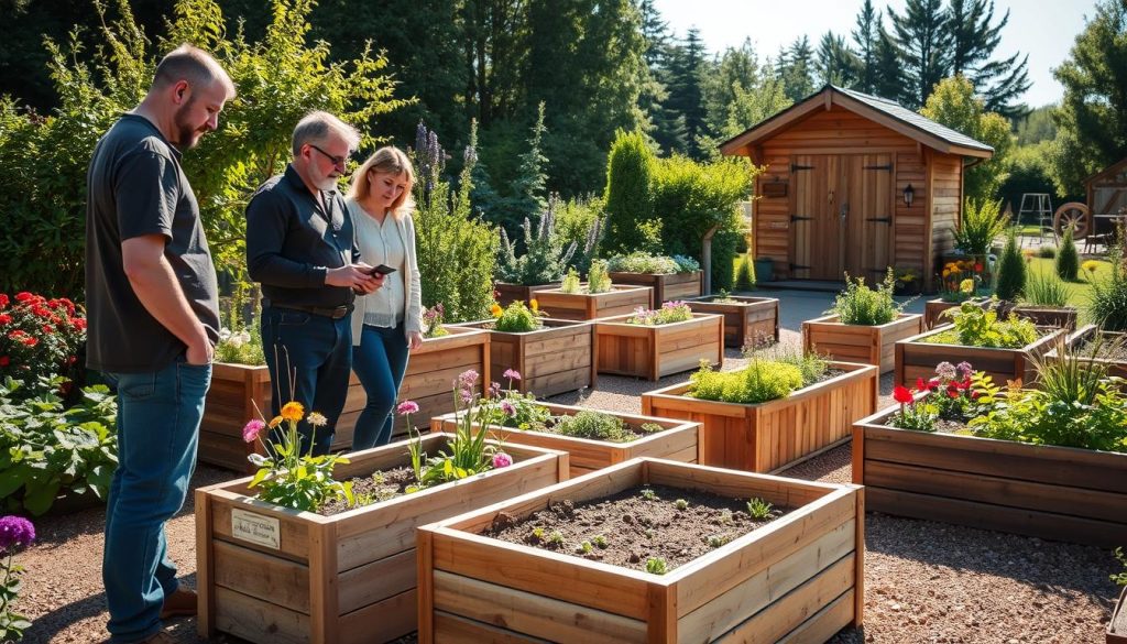 Valg av leverandør for plantekasse