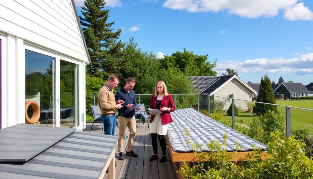 Valg av leverandør for terrasstak