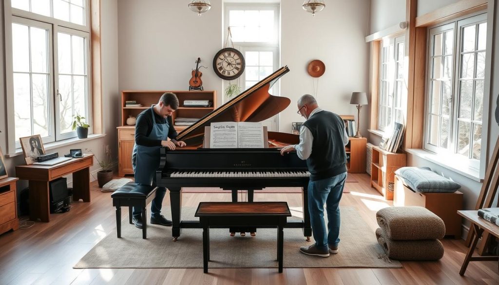 Valg av pianotekniker for klargjøring