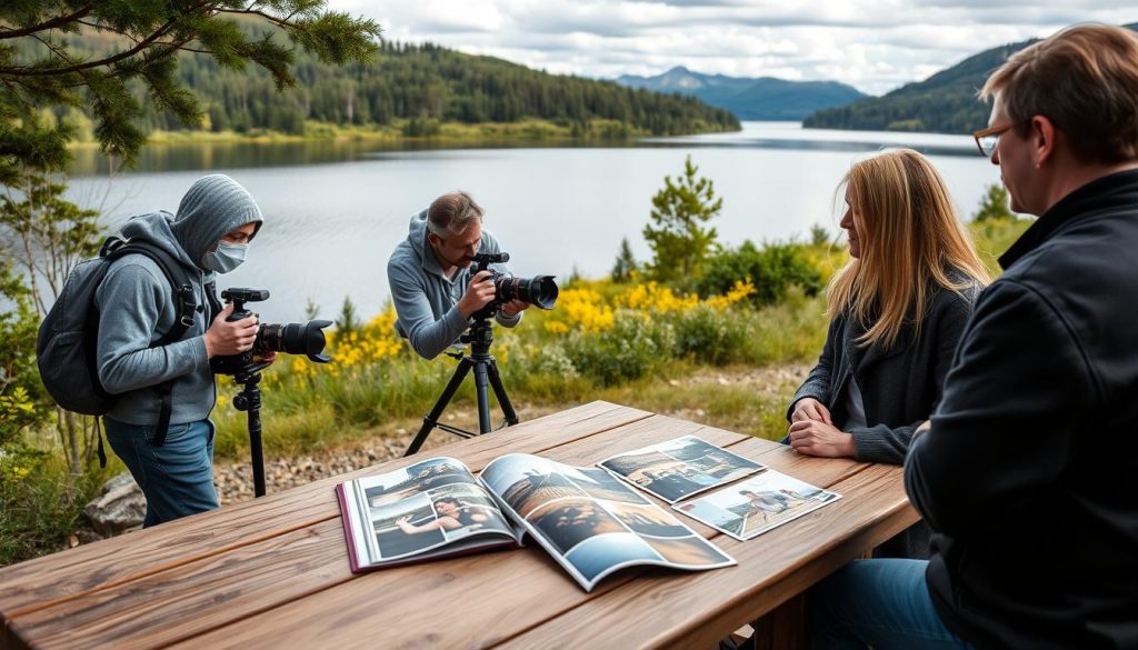 Valg av profesjonell fotograf