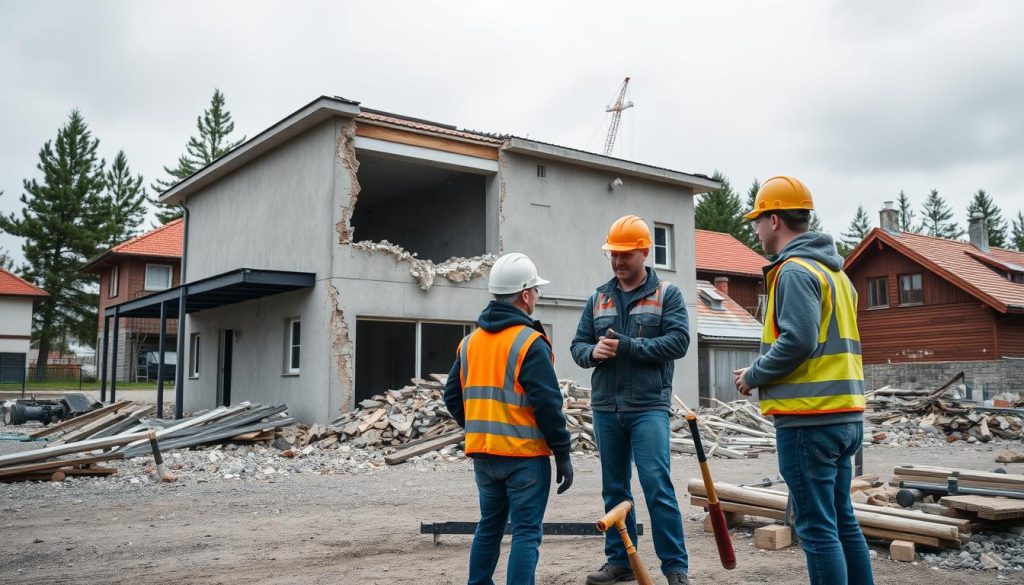 Valg av rivingshåndverkere