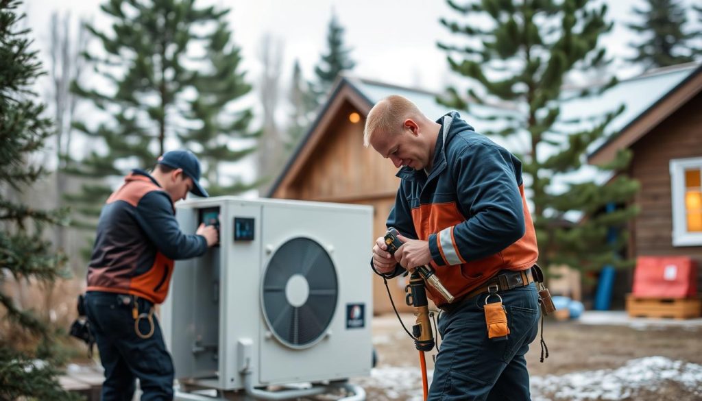 Varmepumpe installasjon arbeidskostnader