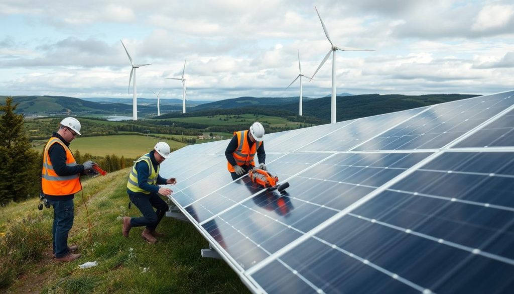 Vedlikehold av fornybare energisystemer