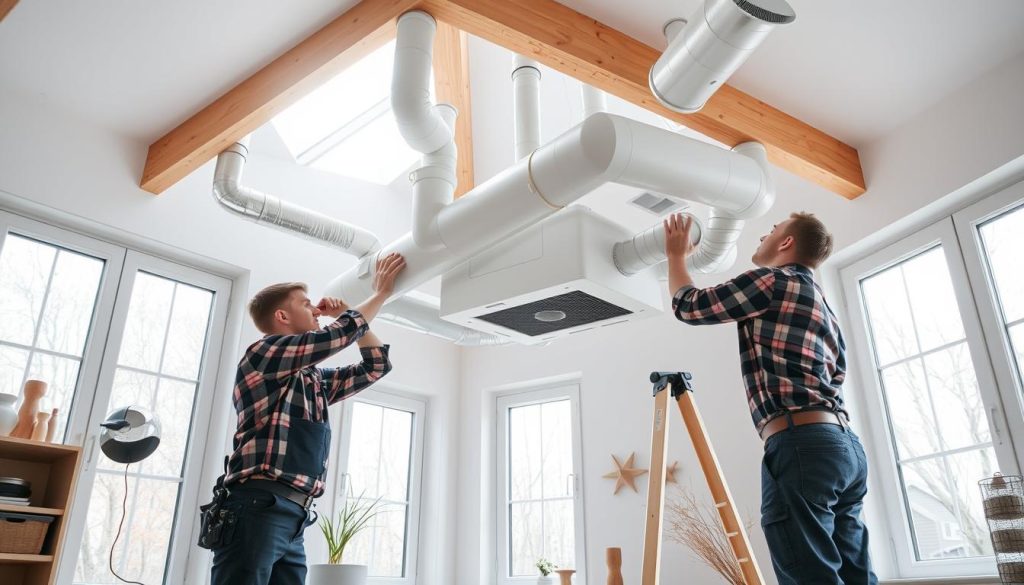 Ventilasjonsanlegg installasjon faktorer