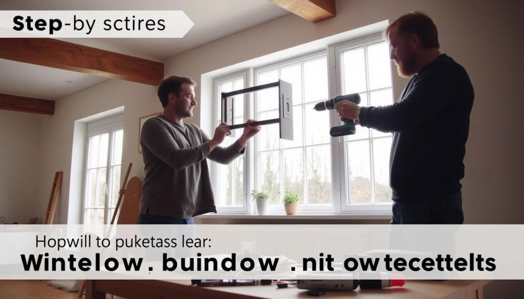 Vindusbeslag montering guide