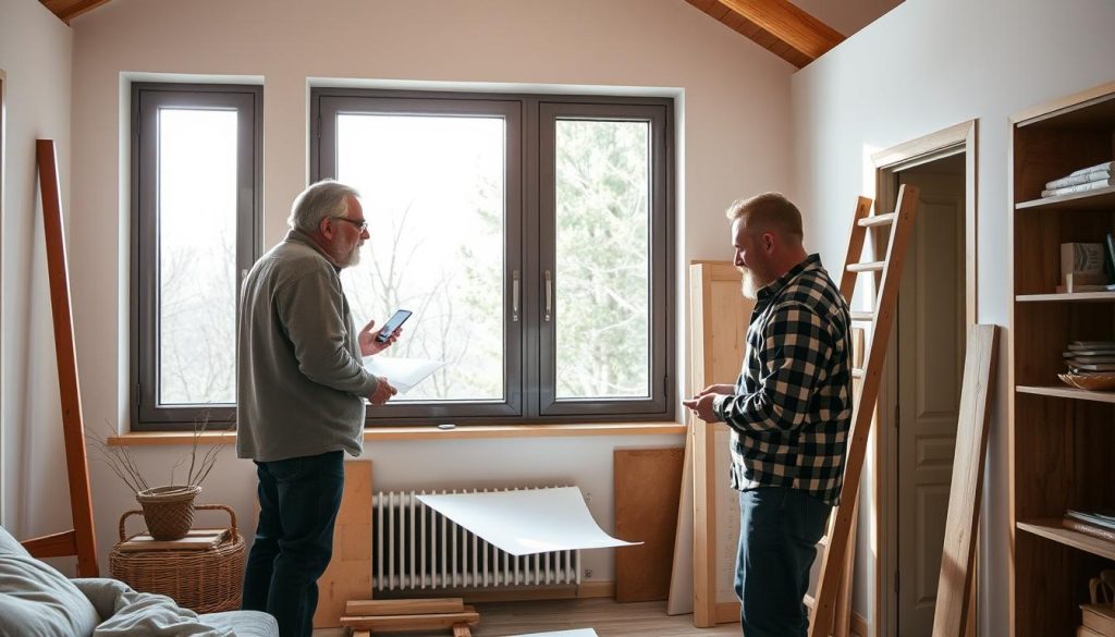 Vindusråd og husrenovering