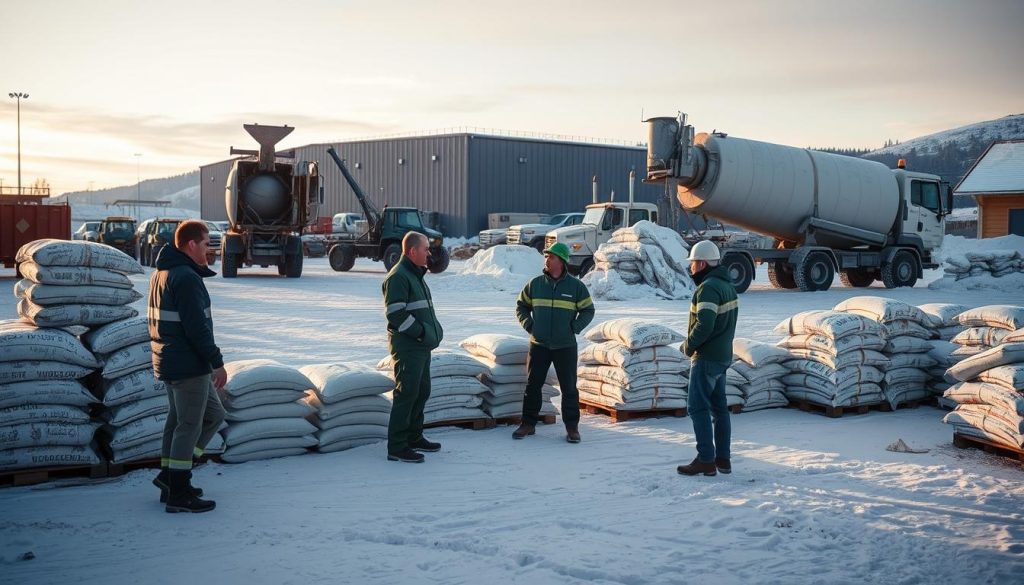 Vinterbetong leverandører i Norge