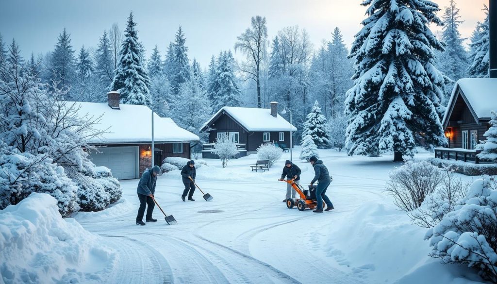 Vinterservice og snømåking