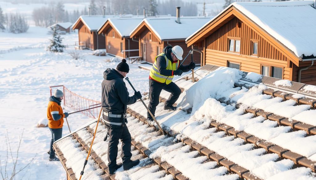 Vintervedlikehold tak profesjonell service