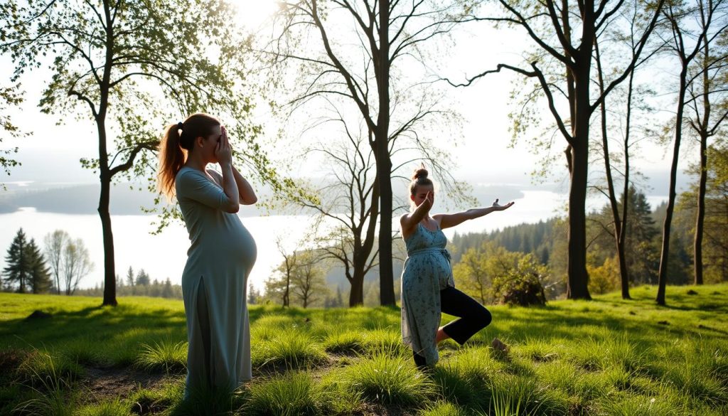 Yoga for gravide og nybakte mødre