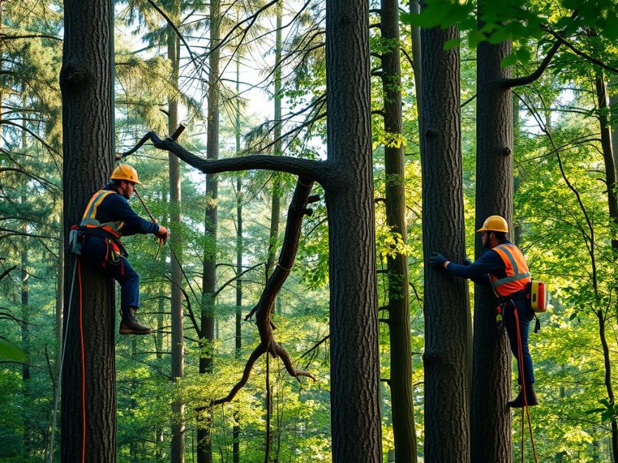 beskjæring og felling