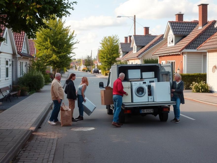 bortkjøring hvitevarer