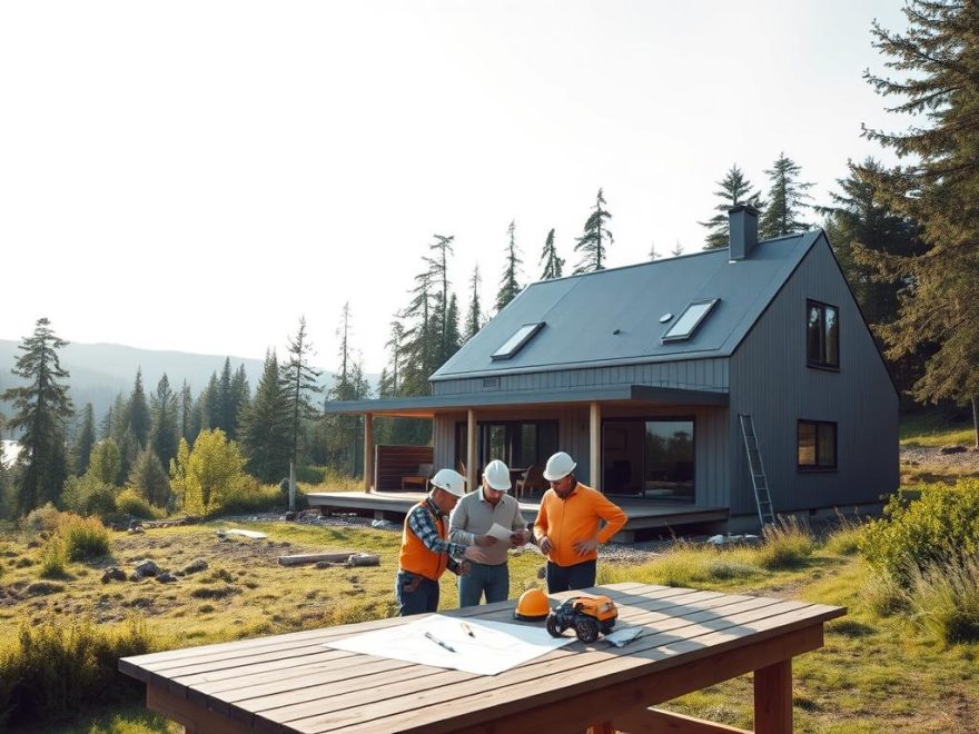 bygge hus budsjett