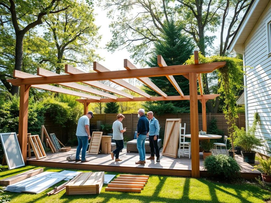 byggesett pergola monteringsguide