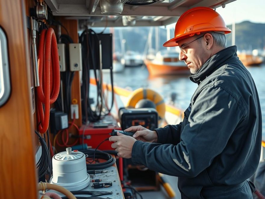 elektriker på båt