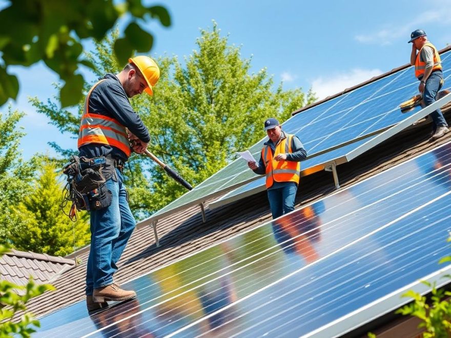 elektriker til solcelleanlegg