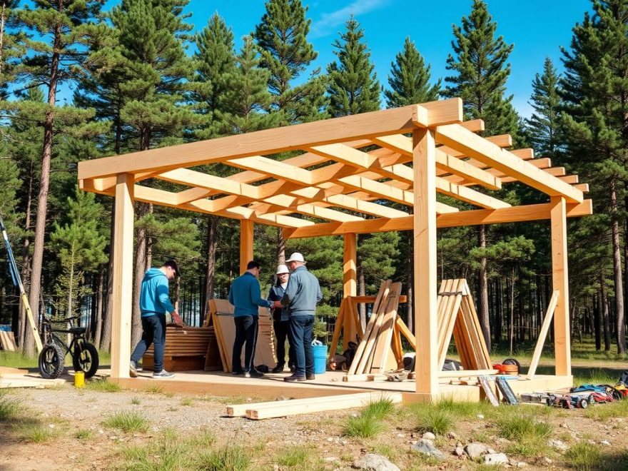 enkel carport